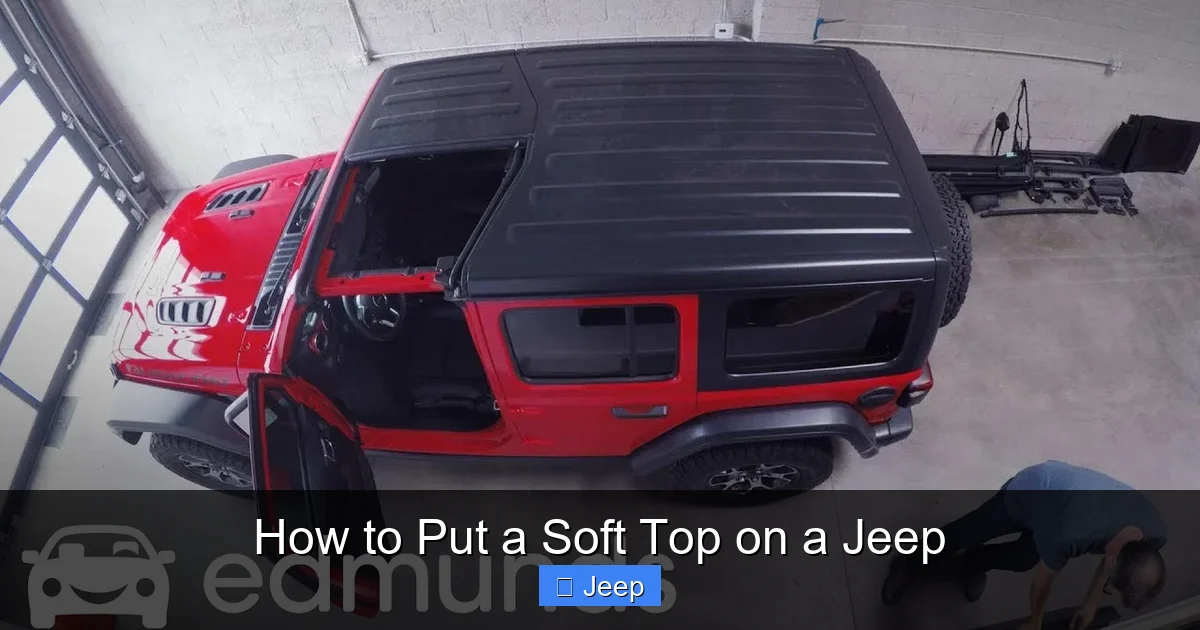 How to Put a Soft Top on a Jeep