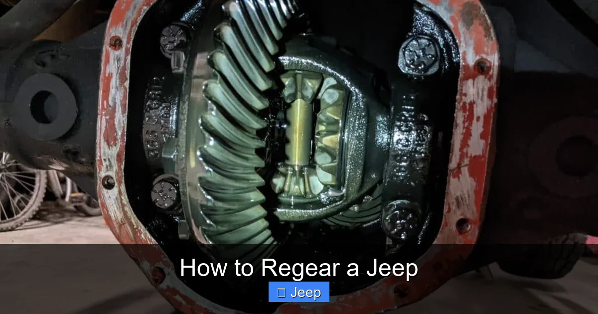 How to Regear a Jeep