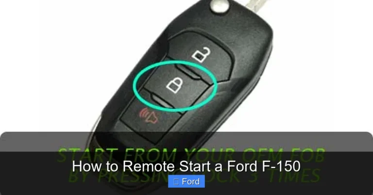 How to Remote Start a Ford F-150