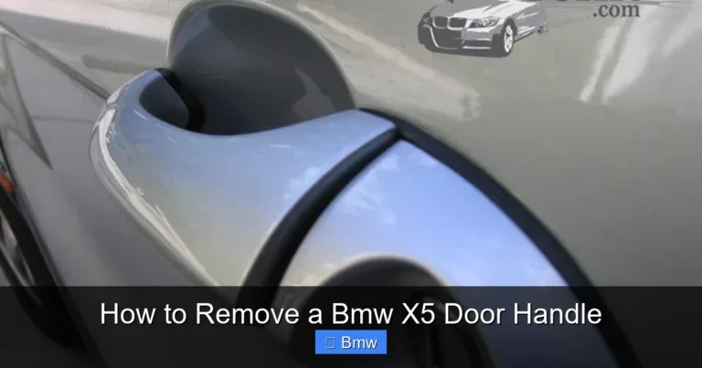 How to Remove a Bmw X5 Door Handle