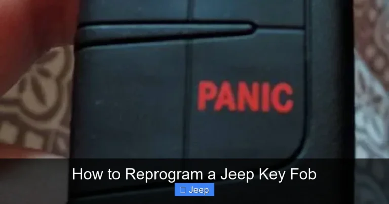 How to Reprogram a Jeep Key Fob