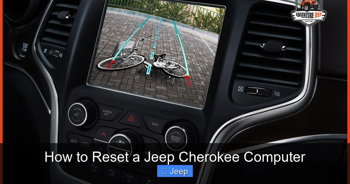 How to Reset a Jeep Cherokee Computer