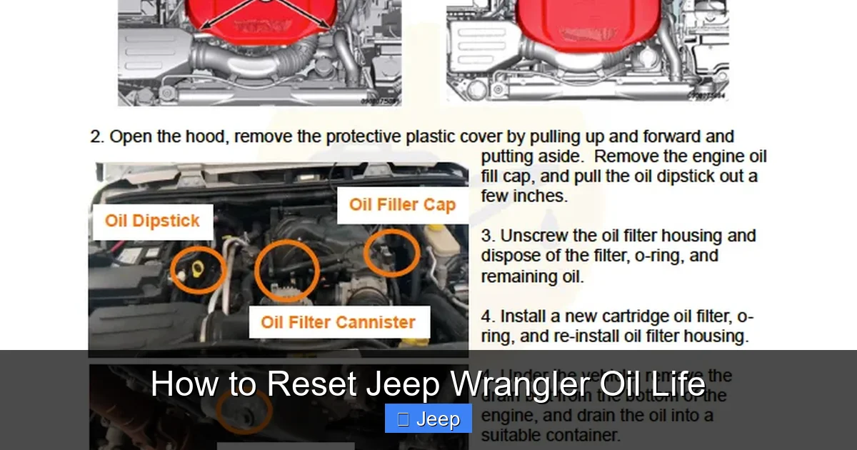 How to Reset Jeep Wrangler Oil Life