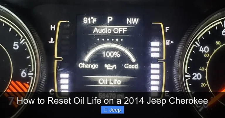 How to Reset Oil Life on a 2014 Jeep Cherokee