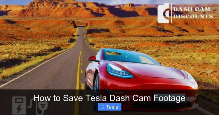 How to Save Tesla Dash Cam Footage