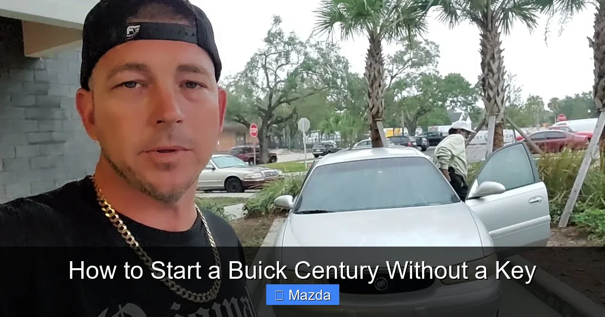 How to Start a Buick Century Without a Key