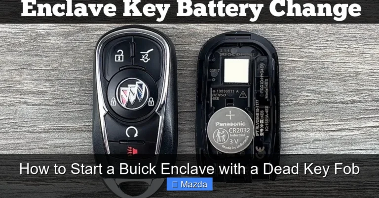 How to Start a Buick Enclave with a Dead Key Fob