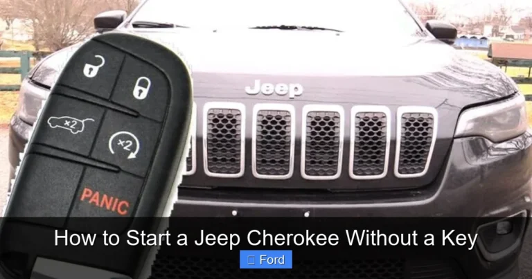 How to Start a Jeep Cherokee Without a Key