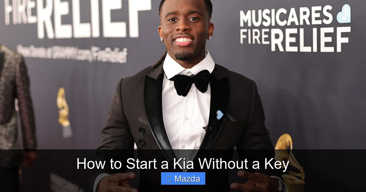How to Start a Kia Without a Key