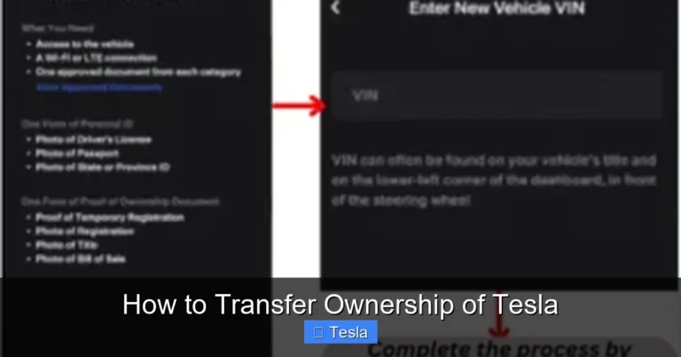 How to Transfer Ownership of Tesla
