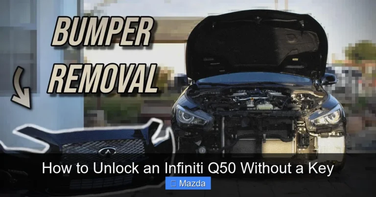 How to Unlock an Infiniti Q50 Without a Key