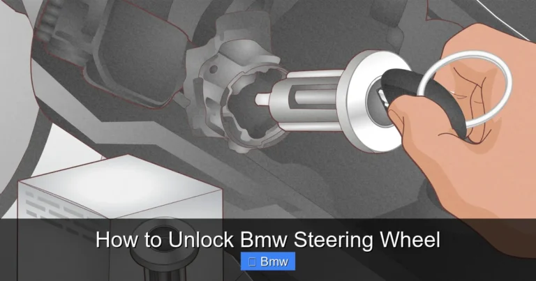How to Unlock Bmw Steering Wheel