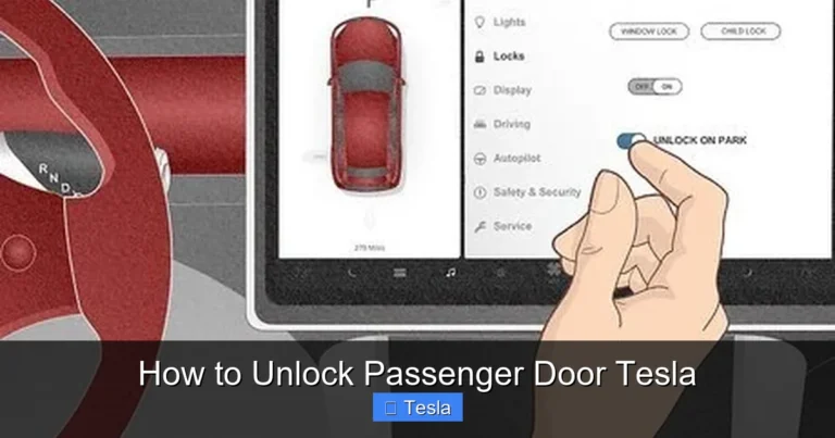 How to Unlock Passenger Door Tesla