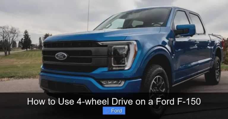 How to Use 4-wheel Drive on a Ford F-150