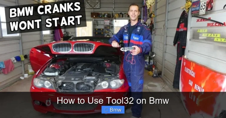 How to Use Tool32 on Bmw