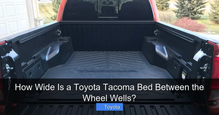 How Wide Is a Toyota Tacoma Bed Between the Wheel Wells?