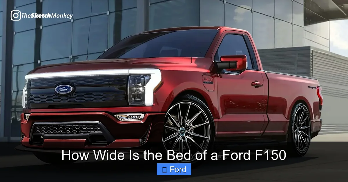 How Wide Is the Bed of a Ford F150