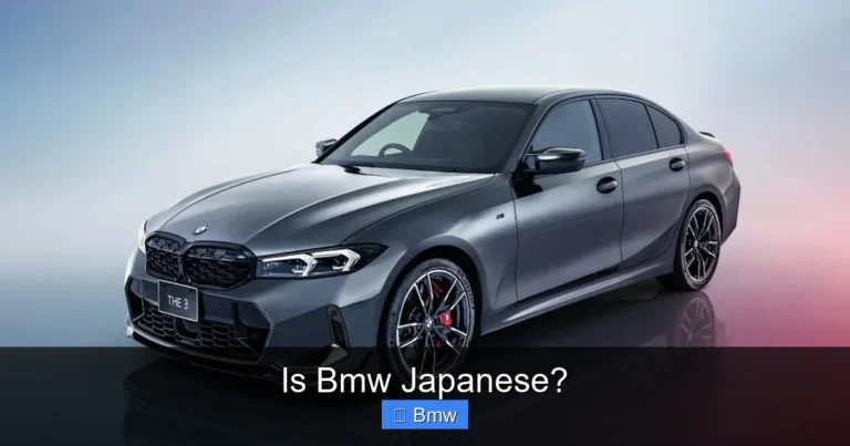 Is Bmw Japanese?