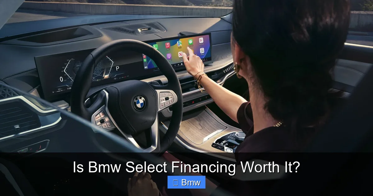 Is Bmw Select Financing Worth It?