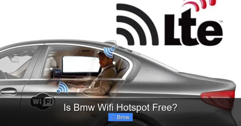 Is Bmw Wifi Hotspot Free?