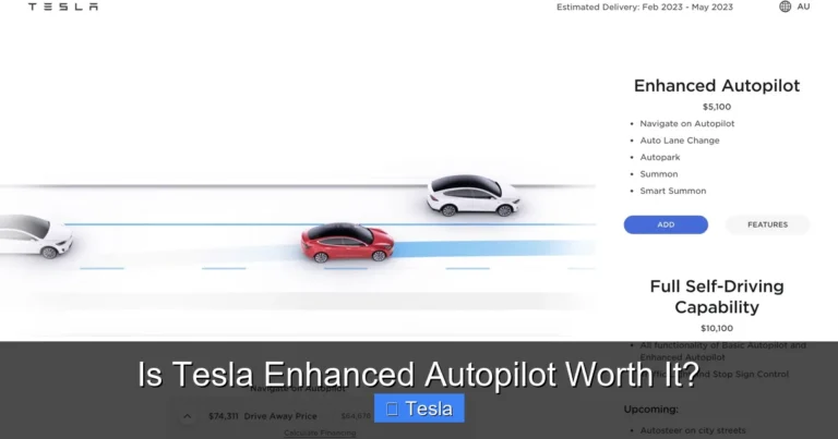 Is Tesla Enhanced Autopilot Worth It?