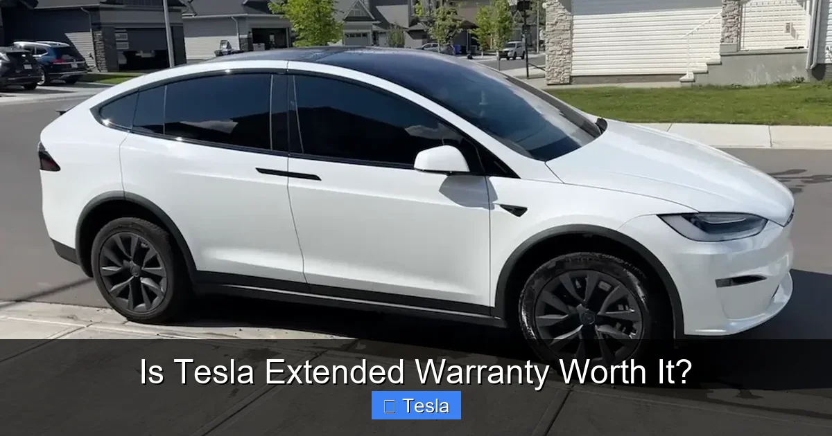 Is Tesla Extended Warranty Worth It?