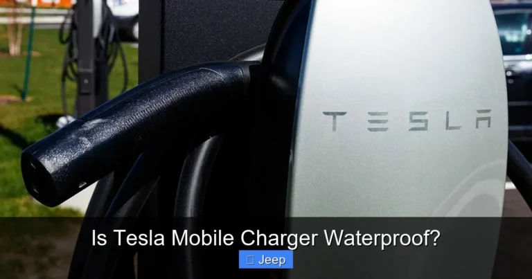 Is Tesla Mobile Charger Waterproof?