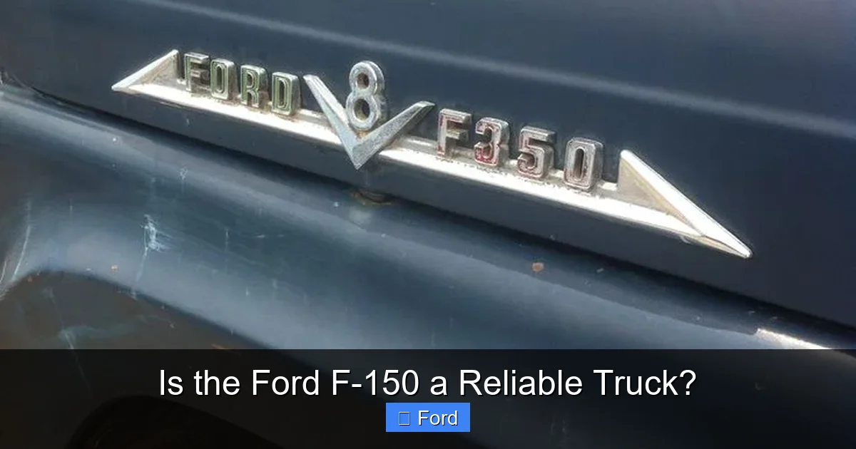 Is the Ford F-150 a Reliable Truck?