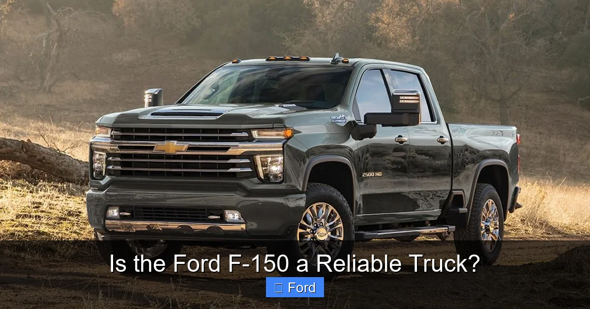 Is the Ford F-150 a Reliable Truck?