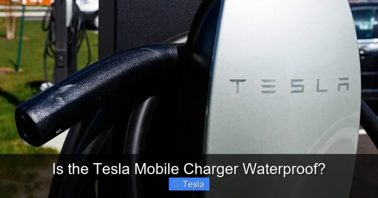 Is the Tesla Mobile Charger Waterproof?