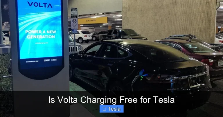 Is Volta Charging Free for Tesla