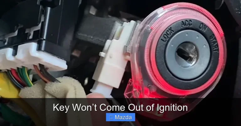 Key Won’t Come Out of Ignition