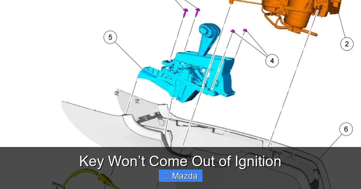 Key Won’t Come Out of Ignition
