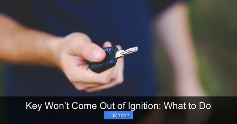 Key Won’t Come Out of Ignition: What to Do
