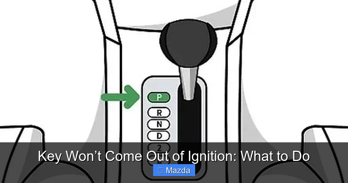 Key Won’t Come Out of Ignition: What to Do
