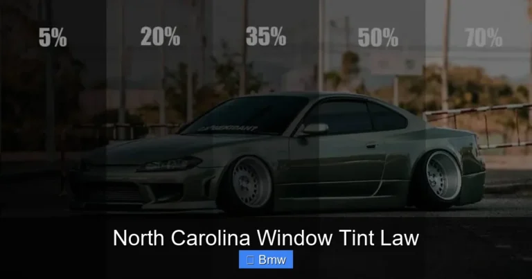 North Carolina Window Tint Law