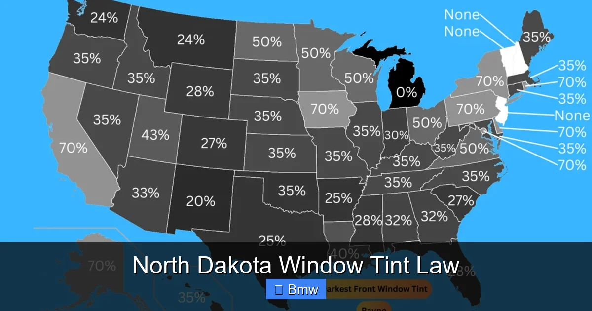 North Dakota Window Tint Law