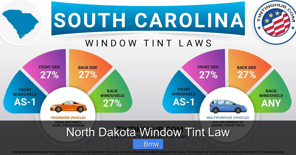 North Dakota Window Tint Law