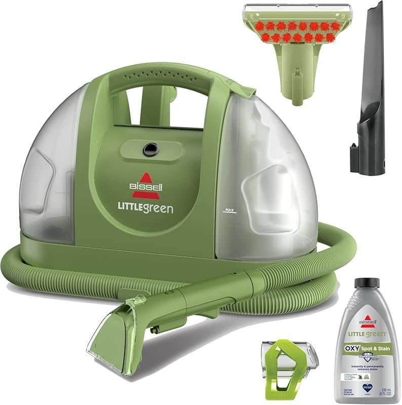 BISSELL Little Green Portable Multi-Purpose Carpet & Upholstery Cleane