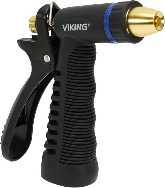VIKING Adjustable Heavy Duty Garden Hose Nozzle for Car Wash, Plant Wa