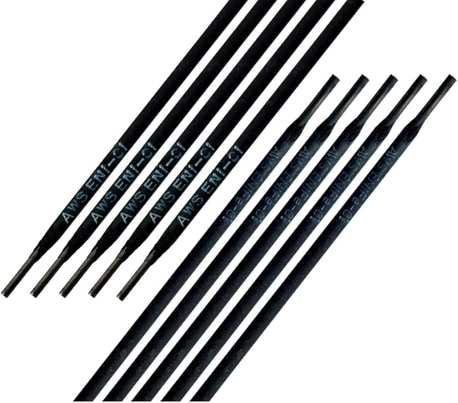 WeldingCity 5 Pcs ENiFe-C1 Cast Iron Repair Stick Welding Electrodes -