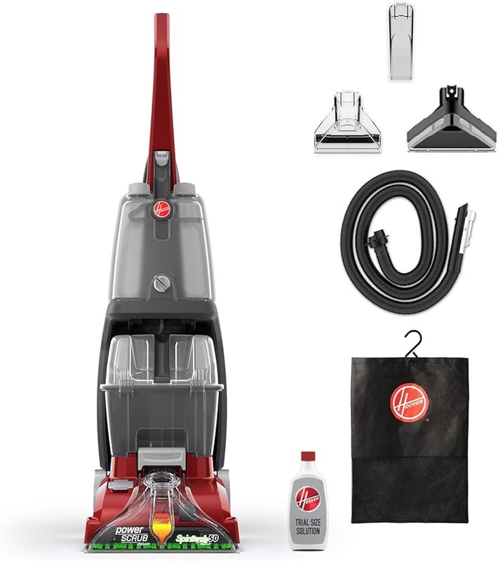 Hoover PowerScrub Deluxe Carpet Cleaner Machine for Carpet and Upholst