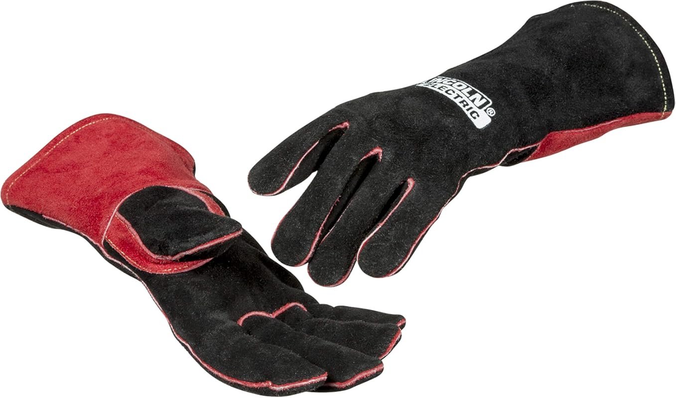 Lincoln Electric Women's Jessi Combs MIG Stick Welding Gloves Black Re