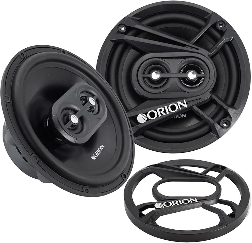 ORION Cobalt Series CB653 6.5” 3-Way Coaxial Car Speakers, 240W, 4 Ohm