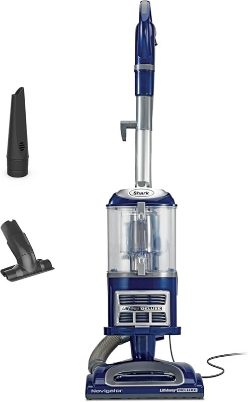 Shark Navigator Lift-Away Deluxe Upright Vacuum: HEPA Filter, Large Du