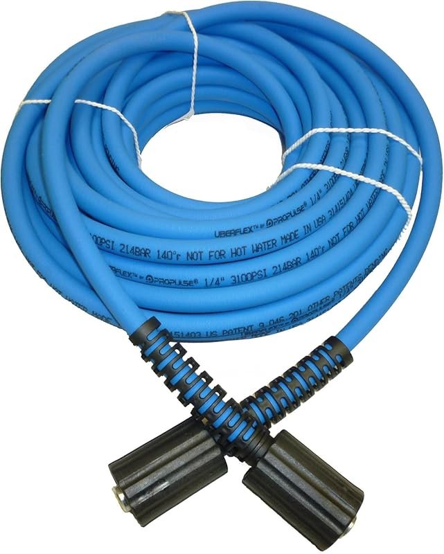 UBERFLEX™ Kink Resistant Pressure Washer Hose: 1/4
