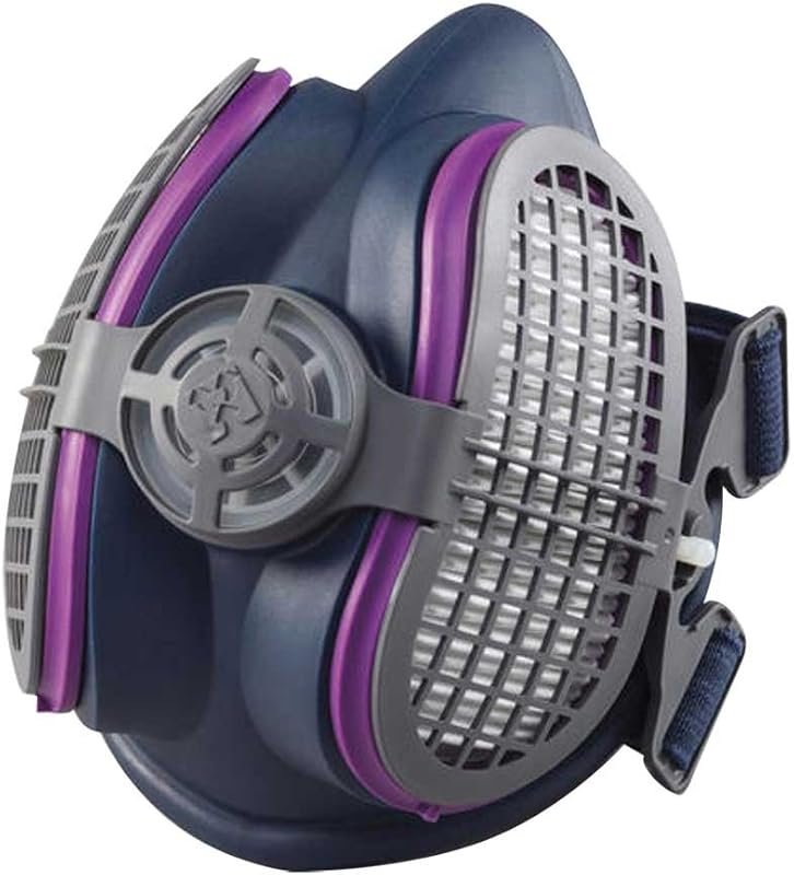 Miller LPR-100 Half Mask Respirator with Odor Relief for Enhanced Comf
