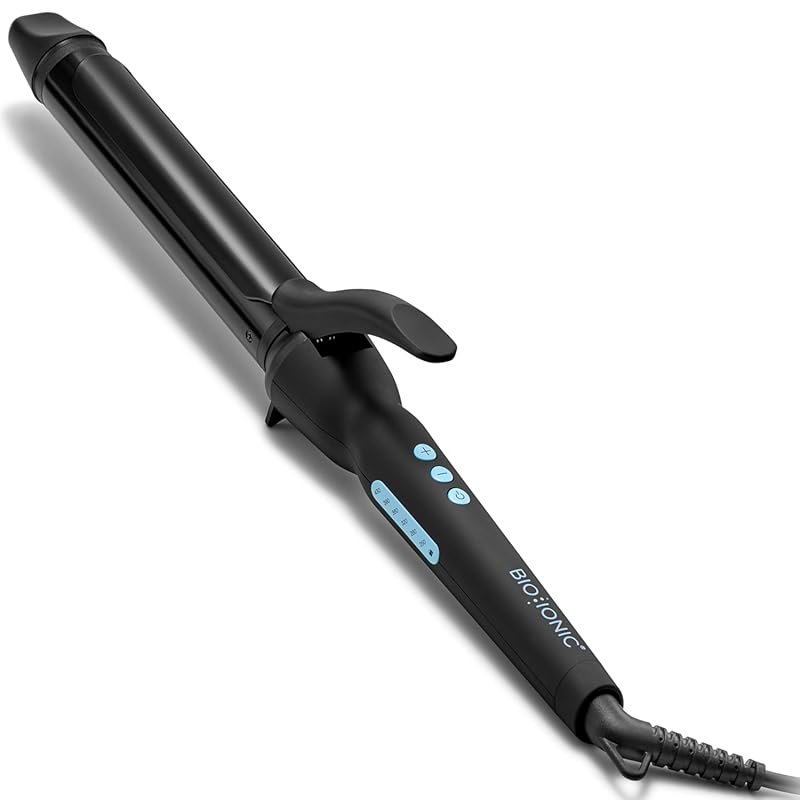 Bio Ionic Long Barrel Curling Iron: Moisture Heat Technology, NanoIoni