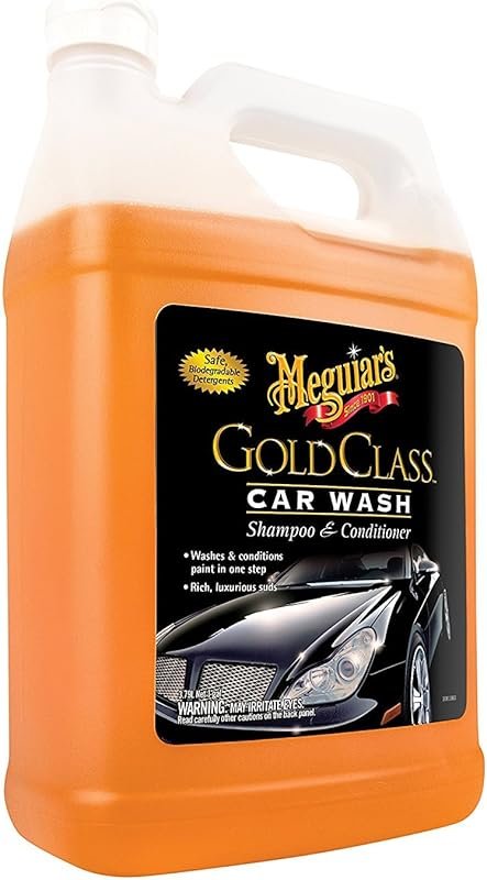 Meguiar's Gold Class Car Wash Shampoo - Premium Foaming Auto Soap for