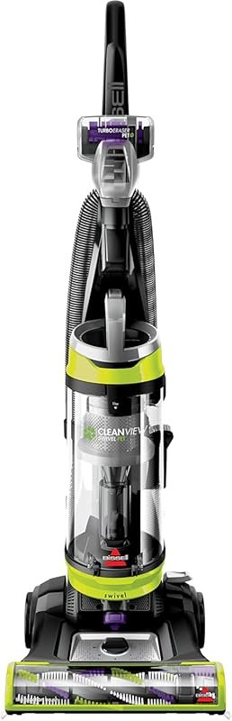 Bissell 2252 CleanView Swivel Upright Bagless Vacuum offers swivel ste